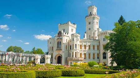 Castillo de Hluboka Nad Vlatavou