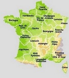 Mapa de Francia