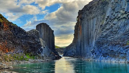 Studlagil Canyon