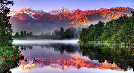 Paisaje de Nueva Zelanda