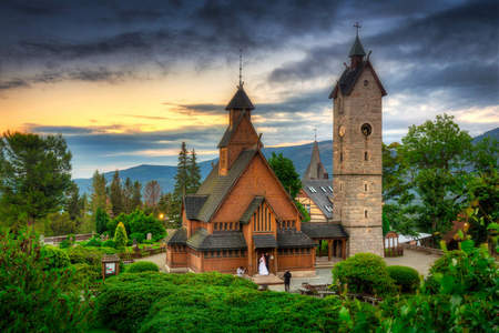 Iglesia de madera de Vang