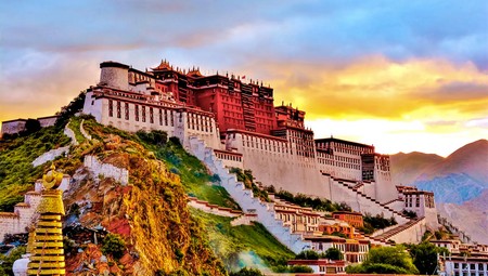 Tibet-Palacio de Potala en Lhasa