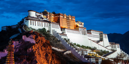 Tibet-Palacio de Potala en Lhasa